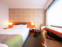 ■ダブルルーム■お一人でも広々と足を延ばしながら宿泊できるお部屋