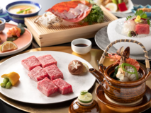 上質牛3種「ブランド佐賀牛」「佐賀県産黒毛和牛」「国産和牛」の食べ比べをご用意しております。 上質牛3種「ブランド佐賀牛」「佐賀県産黒毛和牛」「国産和牛」の食べ比べをご用意しております。