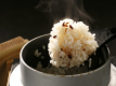 無農薬で育てた南伊豆産のお米紫黒米。まろやかな甘みが
コクがある1品です