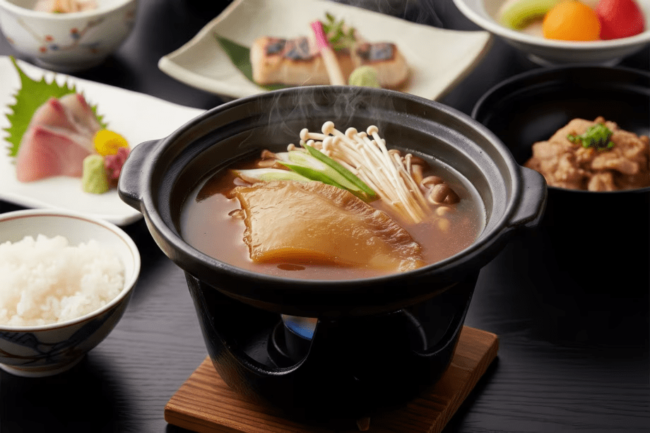 夕食｜フカヒレ海鮮鍋　※イメージ