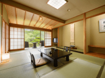【山王亭／白山亭】和室10～12畳◆自然美一望｜トイレ・禁煙