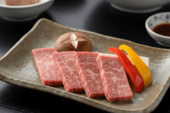 夕食｜前沢牛鉄板焼き　※イメージ