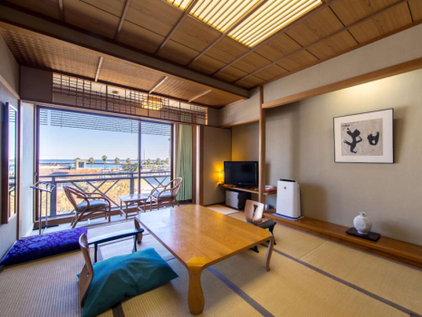 【海眺望和室１０畳】カップルに人気のお部屋