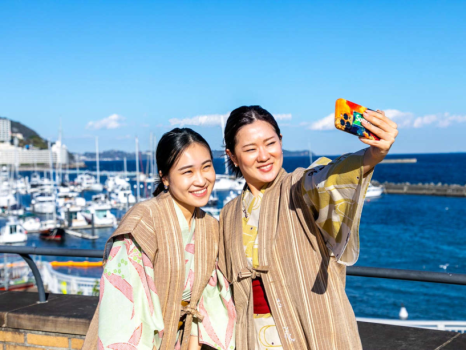 旅の楽しい思い出をパシャリ