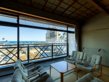 【海眺望和室１２畳】広縁