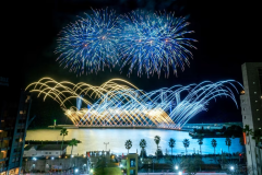 熱海海上花火大会（お部屋からの鑑賞）