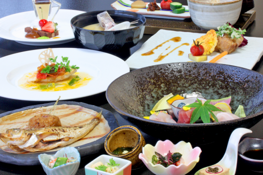 四季を味わう和風コース料理～男鹿名物「石焼料理」＆炭火焼付[スタンダード]