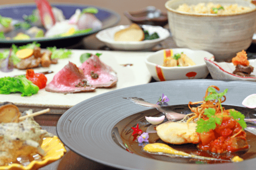 洗心お料理コース一例（春）