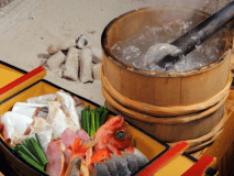 男鹿名物「石焼料理」