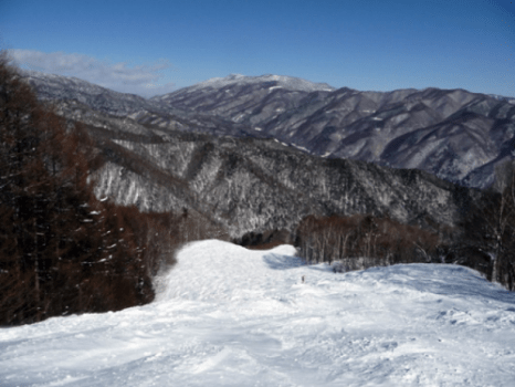 やぶはらスキー場　パノラマ風景