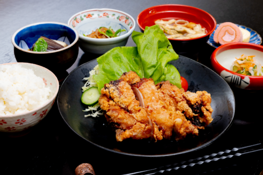 定食の一例です。