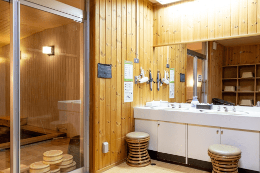 大浴場　洗面台