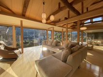 箱根外輪山を望む露天風呂付大型和洋室「相模路」(100㎡)