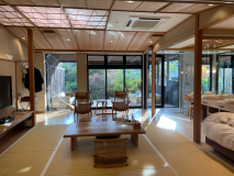 箱根外輪山を望む露天風呂付和洋室(70㎡)