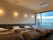 　４名様までご利用いただける客室です。