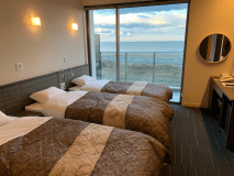 　太平洋側の客室です。