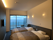 太平洋側の眺望をご覧いただけます。