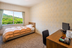 絶景　最上階の洋室