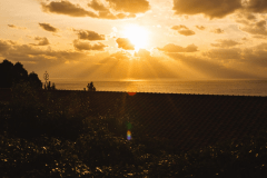 スーペリアＢ－１のバルコニーにはドラマチックな景色が広がります