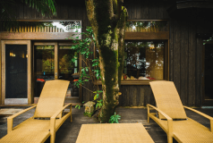 プレミアムＣ－３のオープンデッキにはデッキチェアがございます