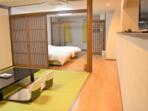 【禁煙ルーム】和室１２畳＆ベッド付和洋室【リニューアル客室】