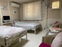 ４人様仕様のお部屋をお二人仕様にしました。ゆったりとご利用されてください。