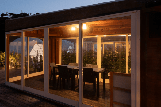 ■Standard Terrace■ 6-meter dome-shaped tent・All-weather BBQ space