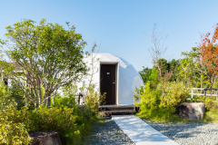 ■ Premium Terrace ■ <Limited to 1 Group per Day> 6M Dome Tent & Private Fire Pit ■ Premium Terrace ■ <Limited to 1 Group per Day> 6M Dome Tent & Private Fire Pit