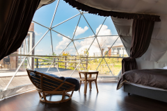 ■Standard Terrace■ 6-meter dome-shaped tent・All-weather BBQ space ■Standard Terrace■ 6-meter dome-shaped tent・All-weather BBQ space
