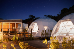■Standard Terrace■ 6-meter dome-shaped tent・All-weather BBQ space ■Standard Terrace■ 6-meter dome-shaped tent・All-weather BBQ space