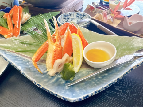 【冬季限定】ほっこりズワイガニ鍋＆茹でズワイガニ食べ比べプラン