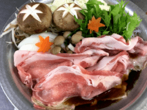 群馬・山ごはん（豚すき）