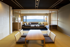 最上階リビングソファー付き和室 最上階リビングソファー付き和室