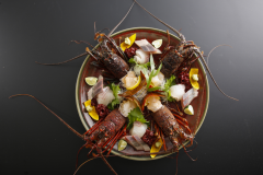 新鮮伊勢海老姿造り・鯛・鰤などのお造り。
旬の食材を使用しますので、変更になる場合がございます。
写真は4名盛のイメージです。 新鮮伊勢海老姿造り・鯛・鰤などのお造り。
旬の食材を使用しますので、変更になる場合がございます。
写真は4名盛のイメージです。