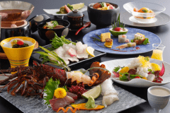 鱧しゃぶA（伊勢海老付き）