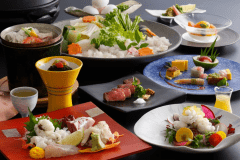 【夏季限定】鱧プラン【鱧すき・島サラダ・黒毛和牛】