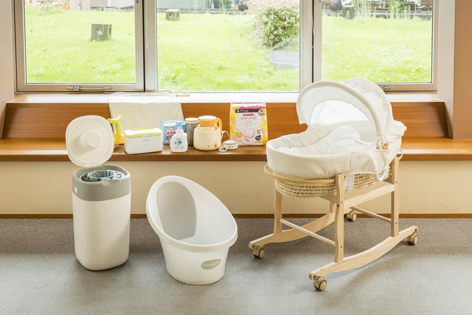 【貸出備品】荷物を少なく快適に♪「ベビー用品」の貸出も行っております。