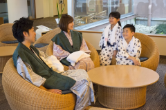 【湯上りサロン】温泉終わりのほっこりタイムや待ち合わせにどうぞ♪