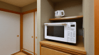 大部屋のみ電子レンジを設置しています