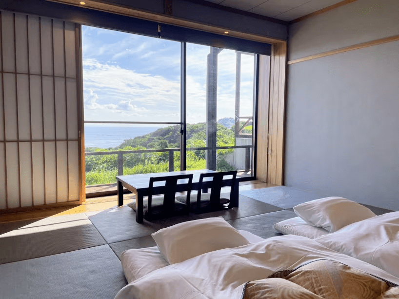 海の見える和室　８畳［風呂付］［素泊り］