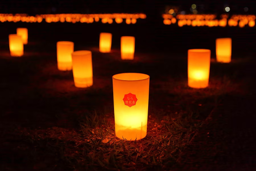 【なら燈花会】点灯時間19：00～21：30