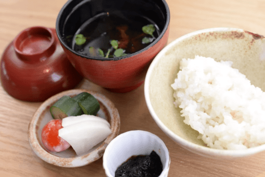 ～*北茨城契約農家・減農薬栽培ゆめひたち・自家製ぬか漬け・自家製佃煮・自家製味噌を使ったお味噌汁*～