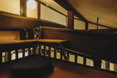 川側＜火＞川を眺める和室10畳+瞑想ロフト（川見テラス付き）