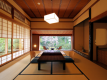 [Fuji] Garden view, en-suite with a free-flowing hot spring bath