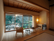 【山吹】お庭側お眺め　源泉風呂付