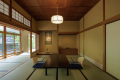 New Open[Moegi] Pond & noh stage view, en-suite with a free-flowing hot spring bath
