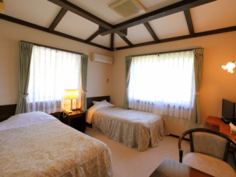 ツインルーム2面採光