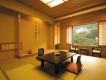 湯けむり棟　渓谷側客室