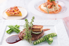 【洋食アップグレード2食付】黒潮の恵みと和牛贅沢イタリアンコース【特典付き】