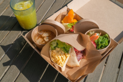 グランピングプラン朝食